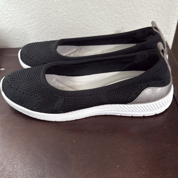 Easy Spirit Womens Glitz 2 Black Knit Slip On Walking Shoes Sneaker size 10W - Picture 4 of 6